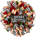 Classic Buffalo Plaid Christmas Wreath