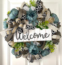 Deluxe Peony Wreath  / Everyday Wreath with color options