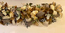 Fall Hydrangea & Lambs Ear Garland - Autumn Home Decor