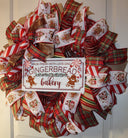 Christmas Gingerbread Bakery Wreath