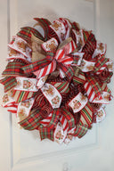 Christmas Gingerbread Bakery Wreath