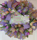 Elegant Tulip Easter Wreath
