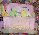 Easter Truck Wreath
