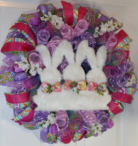 Easter Bunny Wreath