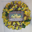 Lemon Wreath: Farmhouse Summer Lemonade Door Decor