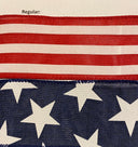 XL American Flag Wreath: Patriotic Red White and Blue Decor