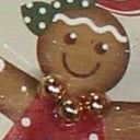 Gingerbread Wreath, Christmas wreath, Gingerbread bakery, Large Christmas Wreath for front door