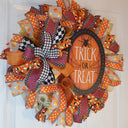 Candy Corn Wreath,  Halloween Decor