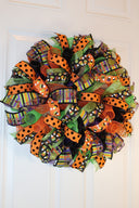 Colorful Halloween Wreath