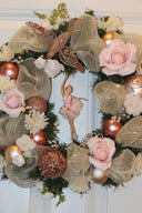Ballerina Princess Wreath, Little Girl Christmas Wreath