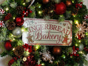 Pre-lit Gingerbread Wreath, Christmas wreath, Holiday Decor, Evergreen