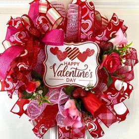 Small Valentine Heart Wreath