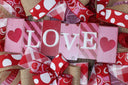Valentines Day Wreath, Valentine Wreath, Heart Wreath, Pink & Red Wreath, Front Door Valentine Wreath, Double Doors