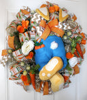 Spring Bunny Wreath / Carrot Patch