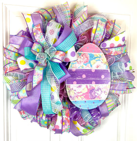 Spring Easter Egg Wreath