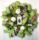 Peony Lantern Wreath for Every Season