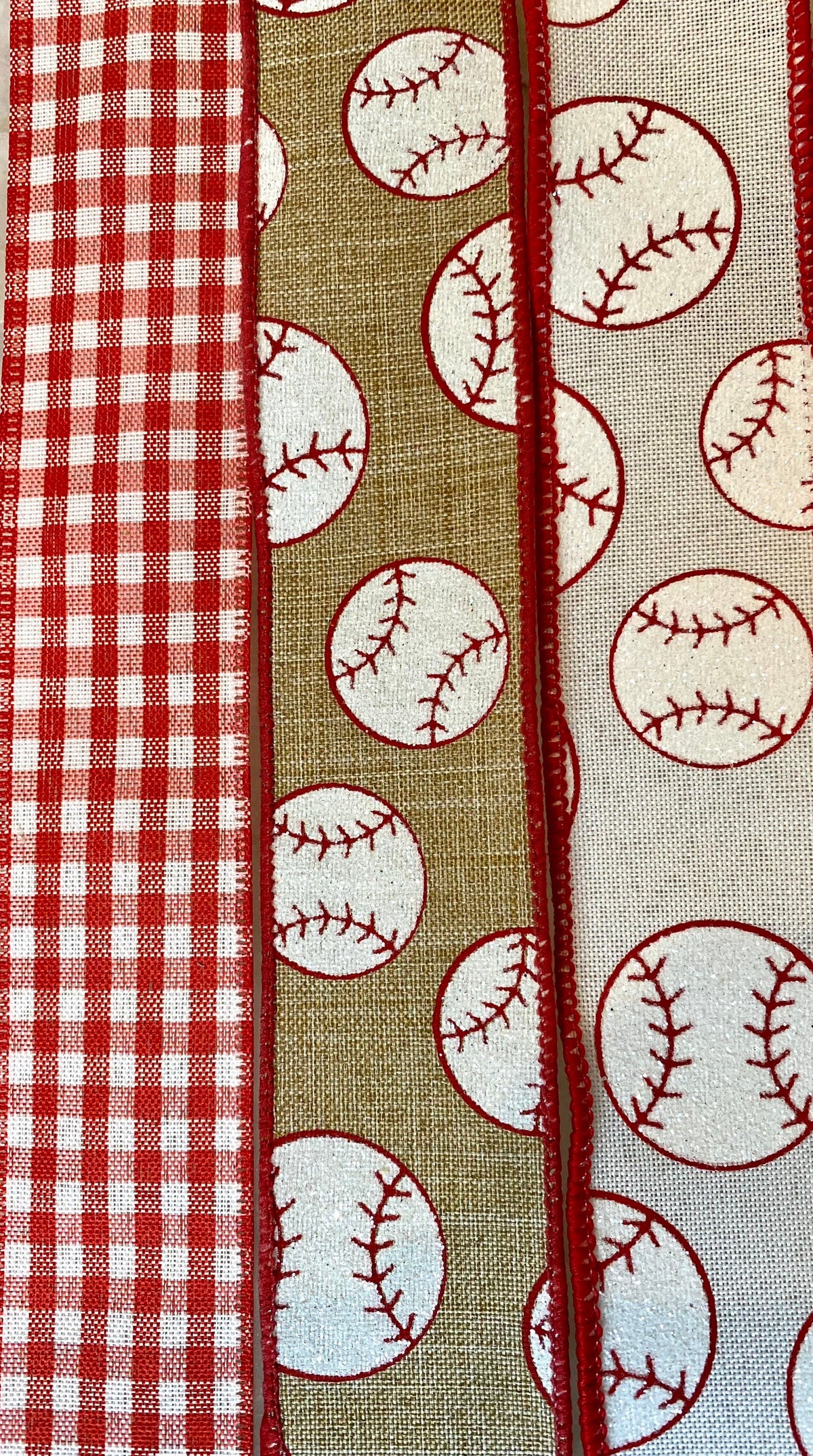 Baseball Wreath: Patriotic American Flag Decor, Stars & Stripes