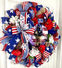 Patriotic Poppy Wreath