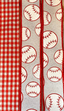 Baseball Wreath: Patriotic American Flag Decor, Stars & Stripes