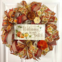 Welcome to Our Patch Fall Wreath/Glitz and Glam