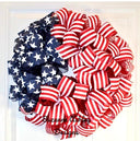 American Flag Wreath: Patriotic Stars & Stripes Decor