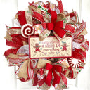 Gingerbread Spice & Everything Nice Christmas Wreath