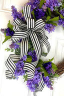 Lavender & Eucalyptus Wreath, Front Door Summer Wreath, Wreath for Front Door, Everyday Wreath, Purple Wreath