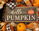 Halloween Decor, Pumpkin, Fall Wreath, Autumn, Home Decor