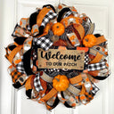 Halloween Decor, Pumpkin, Fall Wreath, Autumn, Home Decor