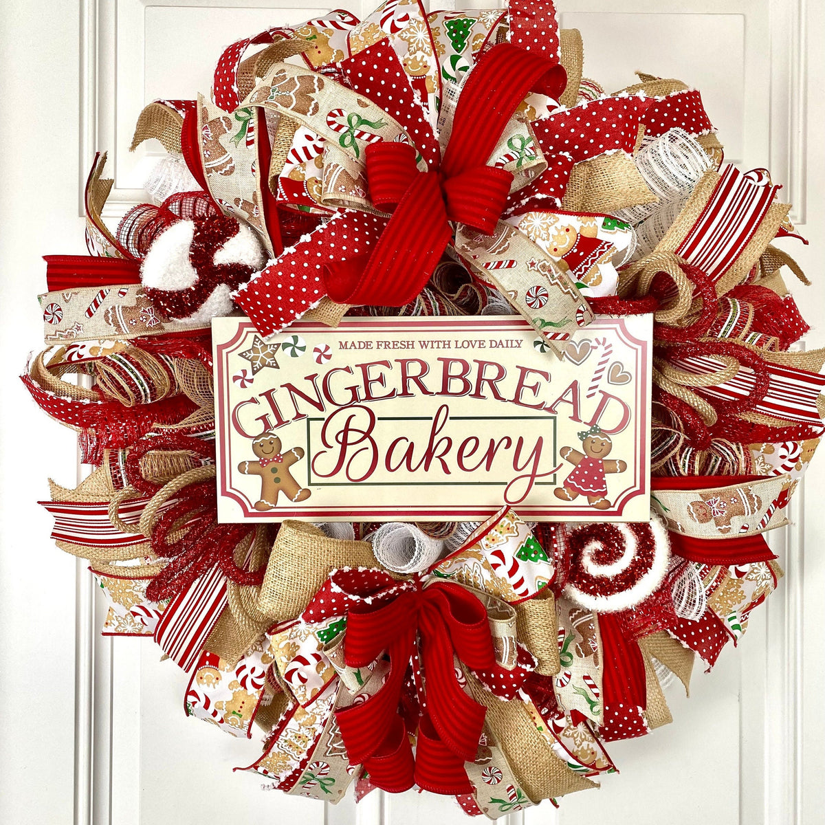 Christmas Wreath, Gingerbread Bakery