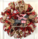 Dog Lover wreath Christmas Wreath