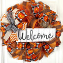 Pumpkin Spice Jesus Christ Wreath