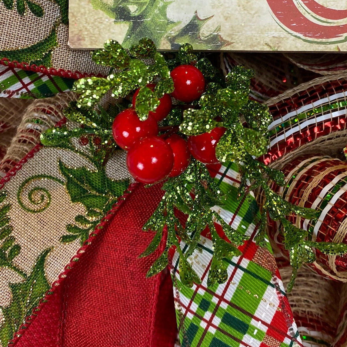 Farmhouse Christmas Wreath