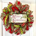 Farmhouse Christmas Wreath