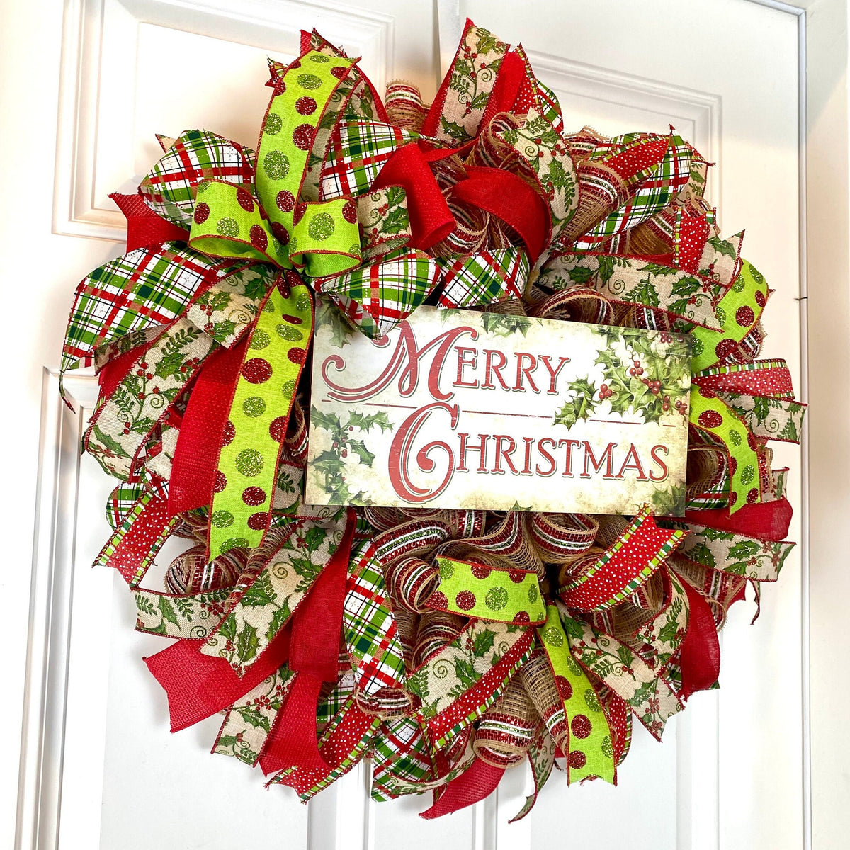 Farmhouse Christmas Wreath
