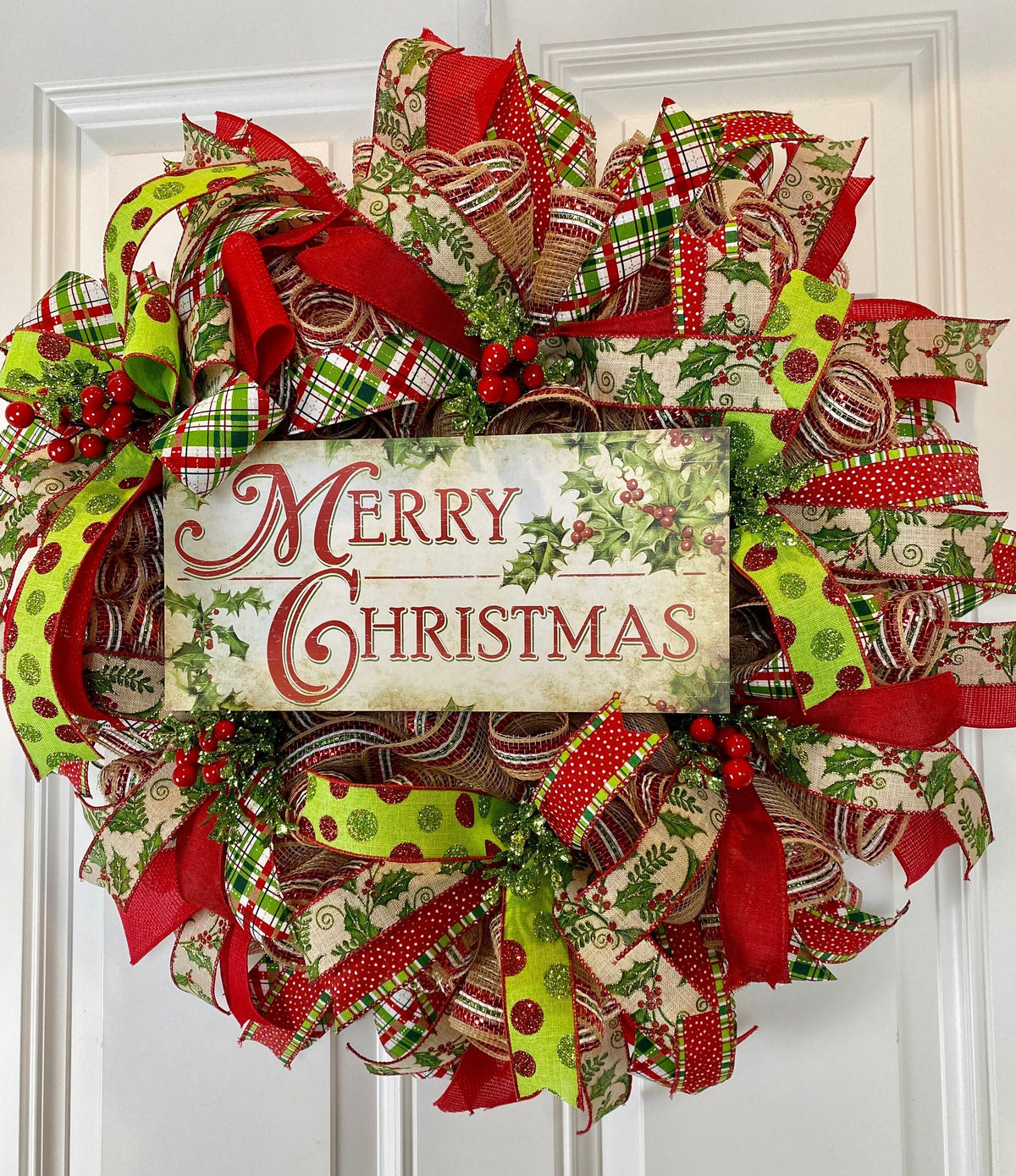 Farmhouse Christmas Wreath