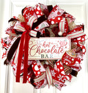 Christmas Wreath, Hot Chocolate Bar Wreath, Hot Cocoa, Winter Decor