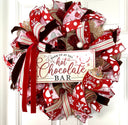 Christmas Wreath, Hot Chocolate Bar Wreath, Hot Cocoa, Winter Decor