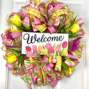 Spring Wreath, Tulip, Summer Everyday Farmhouse Decor, Floral