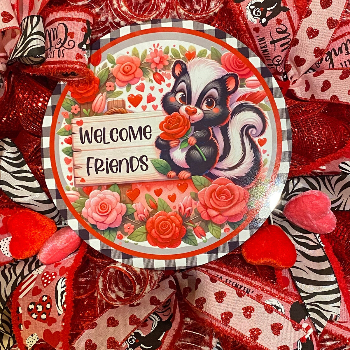 Love Stinks Valentine Wreath, Valentines Day Wreaths, Heart Wreath, Stinkin Cute, Love Stinks