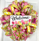 Spring Tulip Wreath