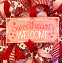 Elegant Valentine Wreath
