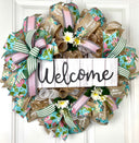 Everyday Farmhouse Pink RoseBud Wreath