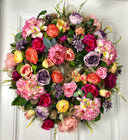 Everyday Floral Wreath / Peony Hydrangea Wreath
