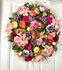 Everyday Floral Wreath / Peony Hydrangea Wreath