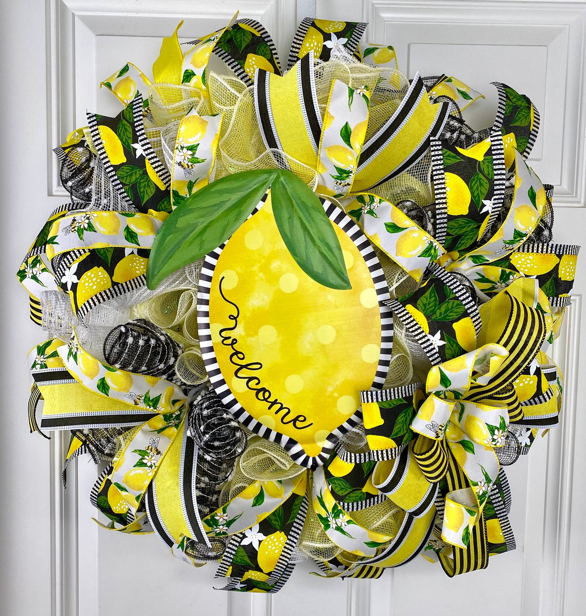 Double door option! Bow on bottom right