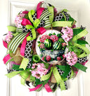 Hydrangea Watermelon Wreath