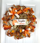 Pumpkin Kisses Fall Wreath