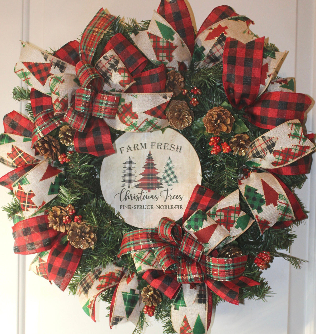 Farm Fresh Christmas Wreath