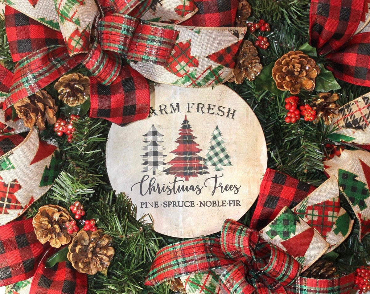 Farm Fresh Christmas Wreath